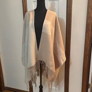 Soia & Kyo Beige and Cream Cape